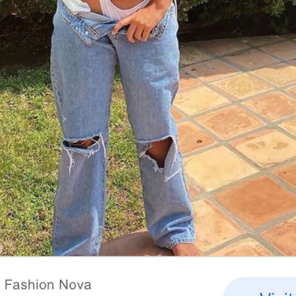 Nwt Slouch fit ripped jeans sizes 7 and 9. - Picture 5 of 6